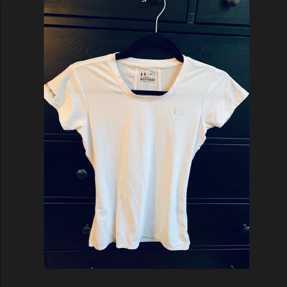 Under Armour Tee shirt athleisure workout White